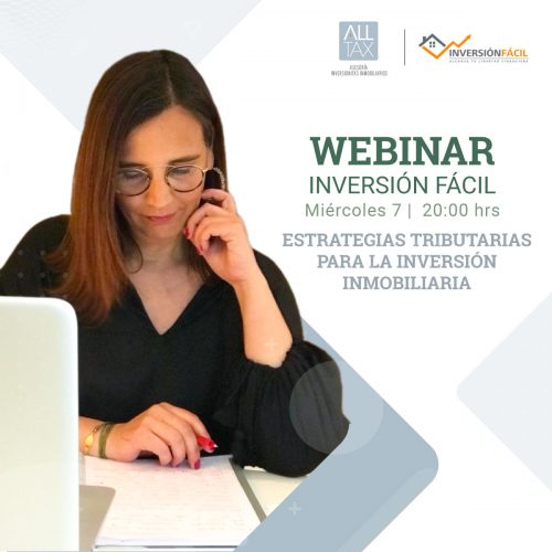 Webinar - ESTRATEGIAS TRIBUTARIAS PARA LA INVERSIÓN INMOBILIARIA